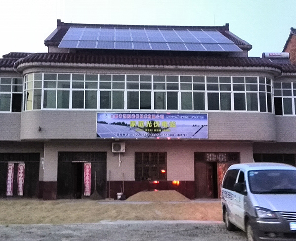 庐江县乐桥镇蔡先生10KW电站