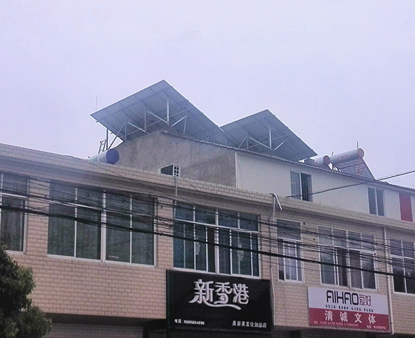 庐江县柯坦镇张先生5.2KW电站